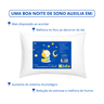 Kit 2 Travesseiros Select Baby Infantil até 3 Anos Antialérgico Lavável com 2 Fronhas 100% Algodão - 8