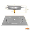 Ver imagem 2 de Ralo Click Inteligente Quadrado 10x10