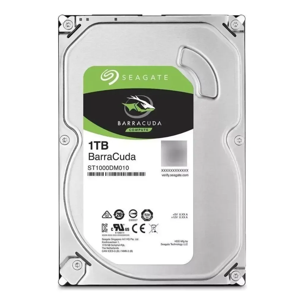 Ver imagem 1 de Gravador Hd Interno 1tb Seagate Barracuda Computador Dvr