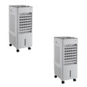 Ver imagem 1 de Kit 02 Climatizador de Ar 110v Umidificador Portátil 8 Litros Praxis Cp08