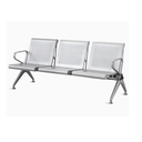 Ver imagem 2 de Cadeira Longarina 3 Lugares Elegance Bob Cinza