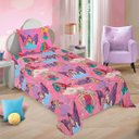 Ver imagem 1 de Edredom Infantil Dupla Face Microfibra Estampado Barbie