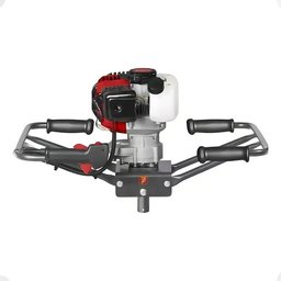 Perfurador de Solo Guidão Duplo 52cc C/ Broca 30cm - Branco - 2