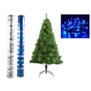 Ver imagem 1 de Arvore de Natal Pinheiro 1,2 Metros 90 Galhos com Enfeites