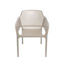 Ver imagem 3 de Cadeira Vega com Braço Polipropileno:fendi