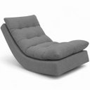 Ver imagem 5 de Kit 2 Poltronas Leve Balanço Linho Premium Easy Clean Luxo Balance para Sala Quarto Conforto