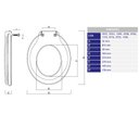 Ver imagem 2 de Assento Sanitário Macio Universal Branco Cipla - Unico