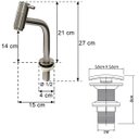 Ver imagem 4 de Cuba Sobrepor Lume com Torneira Inox Curva e Válvula Click