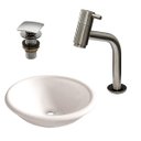 Ver imagem 2 de Cuba Sobrepor Lume com Torneira Inox Curva e Válvula Click