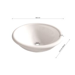 Cuba Sobrepor Lume com Torneira Inox Curva e Válvula Click - 3