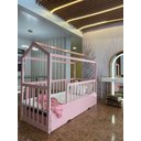 Ver imagem 3 de Cama Montessoriana Solteiro C/ Auxiliar Rosa