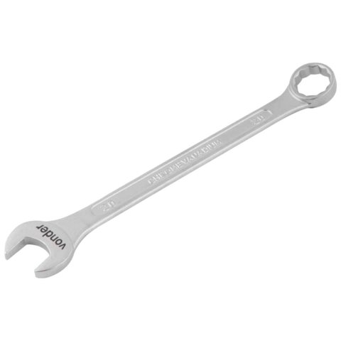 Chave Combinada 20mm Aço Cromado Vanádio Reta - 3742200000 - Vonder