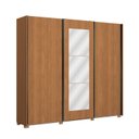 Ver mais imagens de Guarda Roupa Casal com Espelho 3 Portas de Correr e 4 Gavetas 260cm Elegance Canela