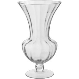 Vaso Vidro Transparente Lacus 30X18X18Cm NH - 1
