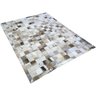 Tapete de Couro Cinza Natural Malhado 1,50x2,00 C/B Pç 10x10 - 2
