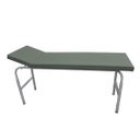 Ver imagem 1 de Maca Mesa Exame Clínico 80x60x180cm Esmaltada Verde Militar