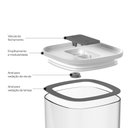 Ver imagem 2 de Pote Hermético ou Quadrado 450ml Linha Duo Lock