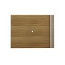 Ver imagem 5 de Painel de Tv Suspenso até 45 Polegadas Ripado Off White: Natural com Off White