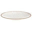 Ver imagem 4 de Aparelho de Jantar 24 Peças Tramontina Marrom Rustico em Porcelana Decorada Mesa Posta Elegante