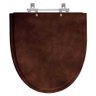 Assento Sanitário Laqueado Studio Marrom Degrade para Louça Incepa - 1