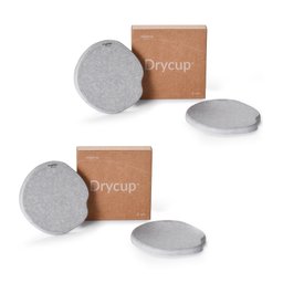 Porta Copos de Terra Diatomácea Seca Rápido Drycup Momo Lifestyle (4 Unidades) - 3