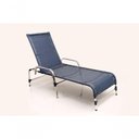 Ver imagem 4 de 2 Espreguiçadeiras de Alumínio + 1 Mesa de Centro Azul Dark