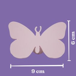 Puxador de Gaveta Borboleta (kit com 6 Unidades) - 5