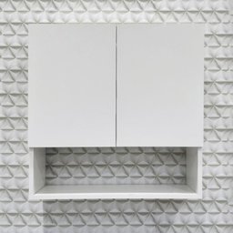 Módulo Suspenso 2 Portas Parede Armário Aéreo Para Cozinha - 4