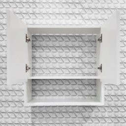 Módulo Suspenso 2 Portas Parede Armário Aéreo Para Cozinha - 5