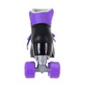 Patins Quad Retro Basic 4 Rodas Preto e Roxo Bel - 37 - 5
