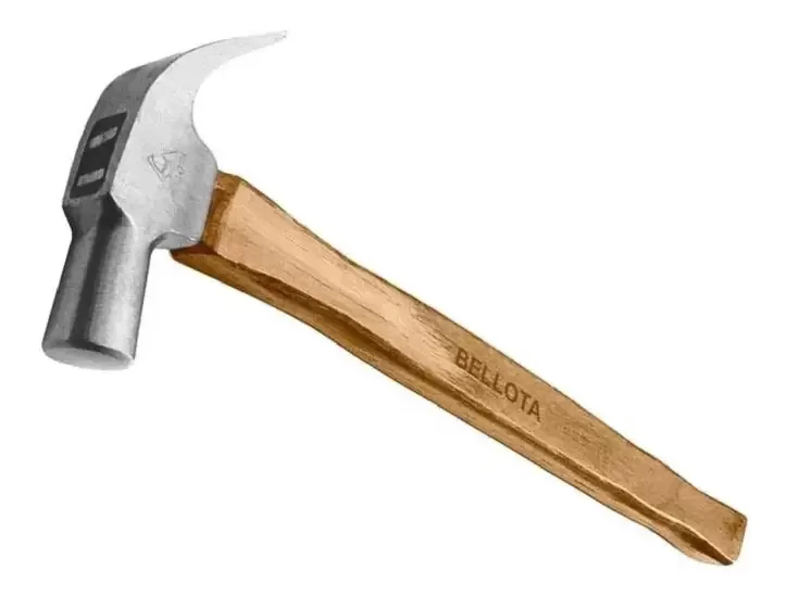 Martelo De Unha 29mm Cabo Madeira - BELLOTA - 1