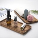 Ver imagem 4 de Bandeja Retangular Acácia Wood 46x15cm - Mimo Style