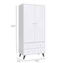 Ver imagem 5 de Quarto De Bebê Completo Roupeiro 2 Portas 2 Gavetas Com Cômoda 3 Gavetas 1 Nicho Nuvem