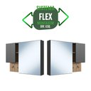 Ver imagem 6 de Espelheira de Banheiro com 2 Portas e Nichos 80cm Multimóveis Crpro-EPL005 Mel/Grafite