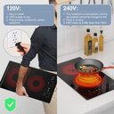 Ver imagem 5 de Gtkzw Cooktop Elétrico 12" 110v com 2 Queimadores e 9 Níveis de Potência