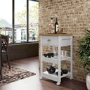 Ver imagem 1 de Aparador Carrinho Chá 1 Gaveta BA-130 Denver Ditália Móveis