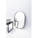 Ver imagem 3 de Espelho Oval com Moldura em Metal 80 X 50 Cm