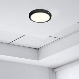 Painel LED 18w Redondo Sobrepor Lux 3000k Taschibra - 1