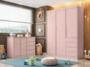 Ver imagem 1 de Jogo de Quarto Completo Pérola Rose - Phoenix Baby