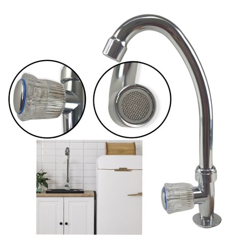 Torneira Areador Banheiro Pia Casa Restaurante Bar Cozinha Lavatório Bancada Cuba Lavabo