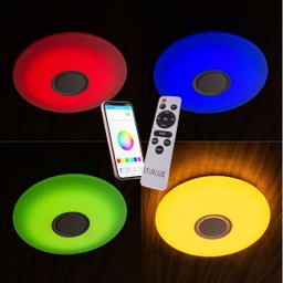 Plafon Sissi LED 36W Rgb Toca Música Bluetooth Zm-004 St2317 - 4