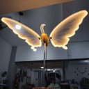 Ver imagem 3 de Borboleta Led com Movimento Asa Enfeite Natal Festa Casamento Evento Aniversario Gramado Jardim Aniv