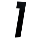 Ver imagem 1 de Número 130mm Garbo Font - Preto - Metalmidia 1