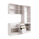 Ver imagem 3 de Cozinha Compacta Celeste Kappesberg 100% Mdf Branco 190cm