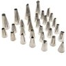 Jogo Bico de Confeitar Inox com 30 Unidades - 3