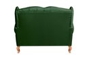 Ver imagem 3 de Namoradeira Chesterfield Imperador Sofá Vintage Capitonê - Couríssimo Verde