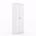 Ver imagem 3 de Conjunto 4 Peças com Escrivaninha em L, Gaveteiro, Armário Multiuso Alto e Estante Livreiro