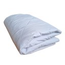 Ver imagem 3 de Edredon Solteiro Matelassado Algodão Hotel Branco