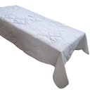 Ver imagem 2 de Edredon Solteiro Matelassado Algodão Hotel Branco