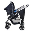 Ver imagem 1 de CARRINHO ECCO PRETO ASTRATTO + CADEIRA TOURING X - BURIGOTTO